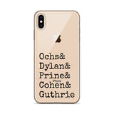 Folk Icons iPhone Case