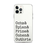 Folk Icons iPhone Case